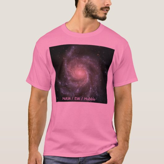 De Pinwheels Galaxy, NASA / ESA / Hubble T-shirt (Voorkant)