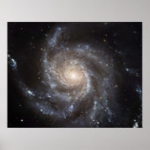 De Pinwheels Galaxy. Poster (Voorkant)