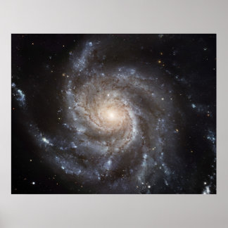 De Pinwheels Galaxy. Poster