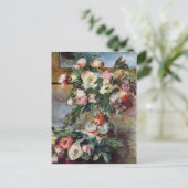 De Pioenen van Pierre-Auguste Renoir- Briefkaart (Staand voorkant)