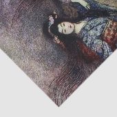 “De Pioenlantaarn” door Warwick Goble Tissuepapier (Detail)