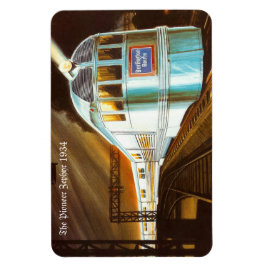 De Pioneer Zephyr 1934 Premium Flexi Magnet Magneet