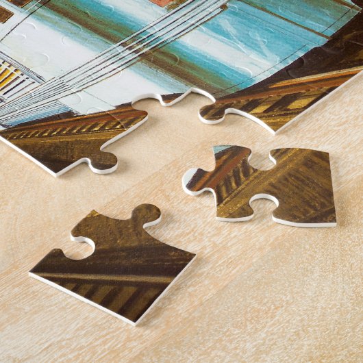 De Pioneer Zephyr 1934 Puzzle Legpuzzel (Zijkant)