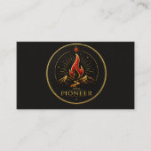 De Pionier Aries Archetype Persoonlijke Archetype Visitekaartje (Voorkant)