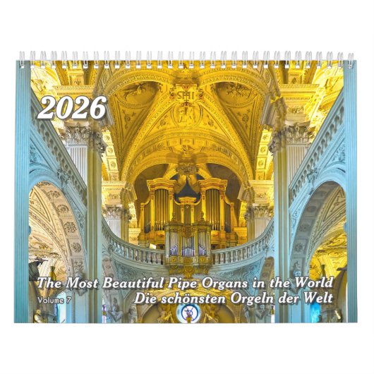 De Pipe Organ Kalender 2026 (Hoes)