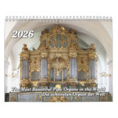 De Pipe Organ Kalender 2026 (Hoes)