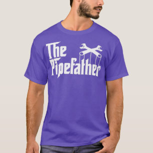 De Pipefather T Funny Loodgieter Beroep Mannen T-shirt