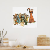 De piper van de Pied: De prachtige muziek Poster (Keuken)