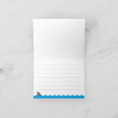 De Piraat van de jongen dankt u: 2de Rang en Bedankkaart (Binnen)