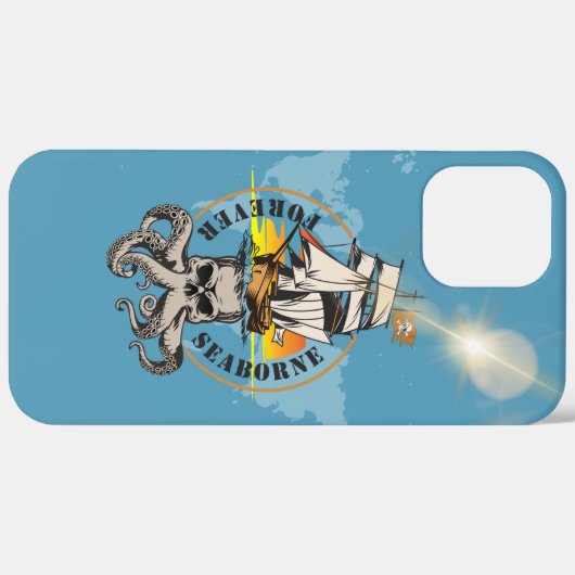 De piraat van Seaborne | Case-Mate iPhone Case (Achterkant (horizontaal))