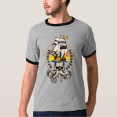 De Piraat van Seaborne | Heren Ringer T-shirt (Voorkant)