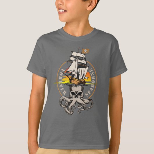De piraat van Seaborne | KINDER T-shirt (Voorkant)