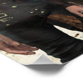 De piraatbemanning = klein Poster (Hoek)