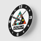 De Piramide van Arizona Ronde Klok (Hoek)