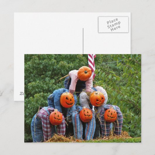 De piramide van de Hoowe Briefkaart (Voorkant / Achterkant)