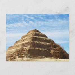 De piramide van Djoser - Saqqara, Egypte Briefkaart