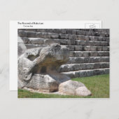 De piramide van Kukulcan Briefkaart (Voorkant / Achterkant)