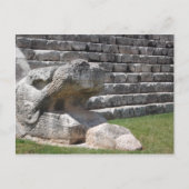 De piramide van Kukulcan Briefkaart (Voorkant)
