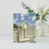 De piramide van Kukulkan Briefkaart (Staand voorkant)