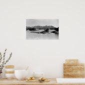 De piramiden op Sitka, Alaska-foto Poster (Keuken)