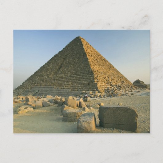 De Piramides van Giza, die bijna 5000 2 Briefkaart (Voorkant)