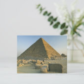 De Piramides van Giza, die bijna 5000 2 Briefkaart (Staand voorkant)
