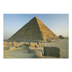 De piramides van Giza, die bijna 5000 2 Foto Afdruk