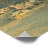 De Piramides van Giza, die bijna 5000 2 Poster (Hoek)