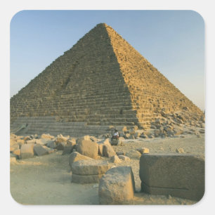 De Piramides van Giza, die bijna 5000 2 Vierkante Sticker