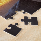De piramides van Gizeh gezien door de AI Legpuzzel (Zijkant)