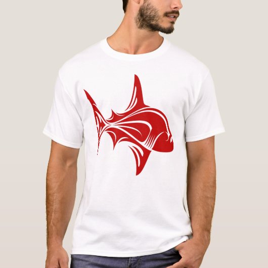 De Piranha Shark T-shirt (Voorkant)