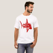 De Piranha Shark T-shirt (Voorkant volledig)