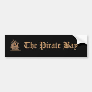 De Pirate Bay-Bumpersticker Bumpersticker