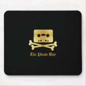 De Pirate Bay Gold Logo Muismat (Voorkant)