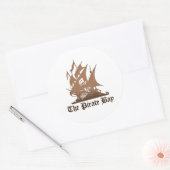 De Pirate bay logo sticker (Envelop)
