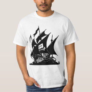 De Pirate Bay-Logo verscheept T-shirt