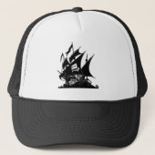 De Pirate Bay-Logo verscheept Trucker Pet (Voorkant)