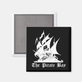 De Pirate Bay Magnet (Voorkant / Achterkant)