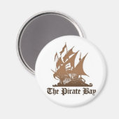 De Pirate Bay Magnet koelkast (Voorkant / Achterkant)