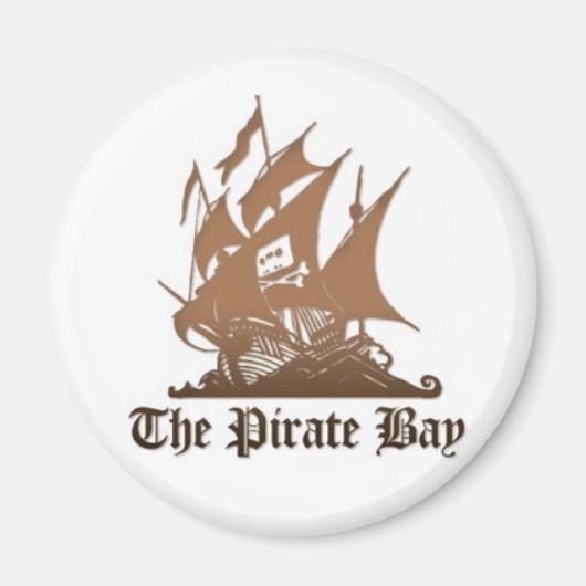 De Pirate Bay Magnet koelkast (Voorkant)