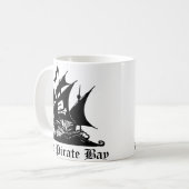 De Pirate Bay-Mok Koffiemok (Voorkant links)