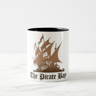 De Pirate Bay-Mok Tweekleurige Koffiemok