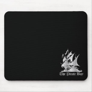 De Pirate Bay Silver Logo Muismat