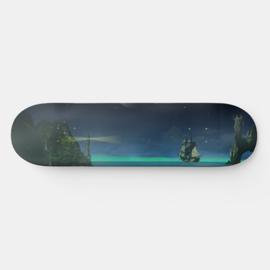 De Pirate Cove Persoonlijk Skateboard (Horizontaal)