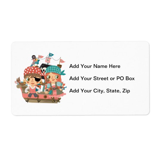 De Piraten van Girly Etiket (Voorkant)