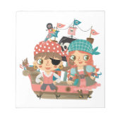 De Piraten van Girly Notitieblok (Voorkant)