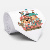 De Piraten van Girly Stropdas (Opgerold)