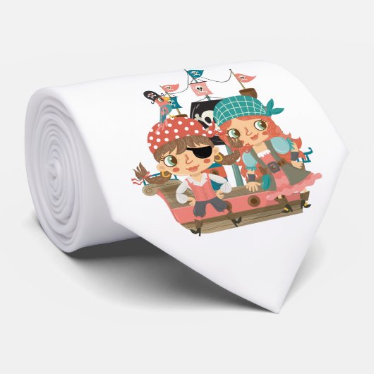 De Piraten van Girly Stropdas (Opgerold)