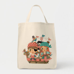De Piraten van Girly Tote Bag