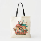 De Piraten van Girly Tote Bag (Voorkant)